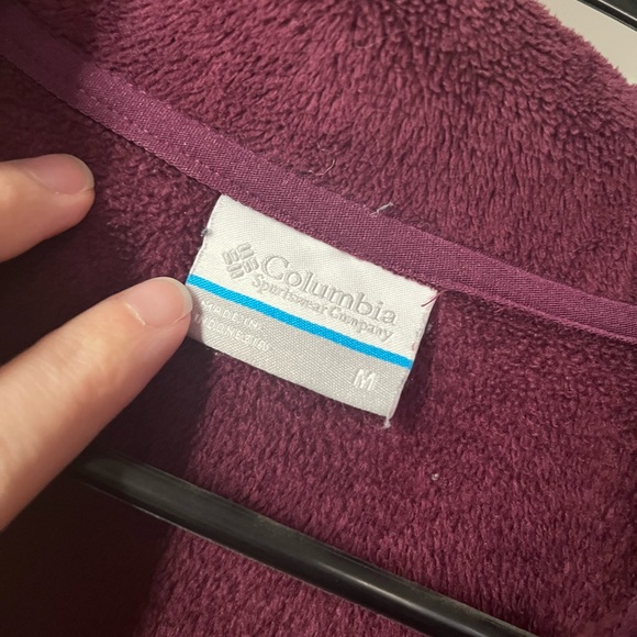 2 Columbia Fleece (Plum) + (Teal) - Picture 3 of 5